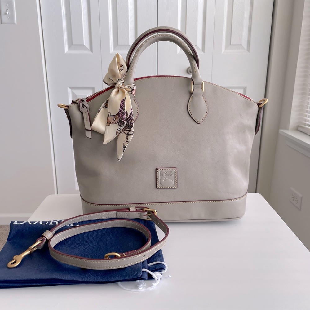 Dooney & Bourke Florentine Leather Carissa Satchel